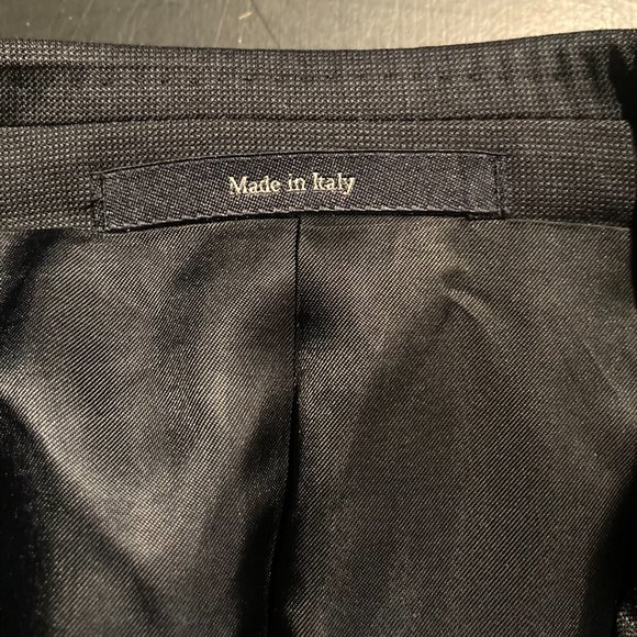 Ermenegildo Zegna Navy Blue Suit Jacket Pants - Picture 7 of 7